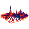 Bern Città Svizzera Silhouette Regali Artistici