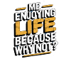 Motivational Life Quote Design