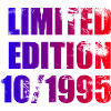 30th Birthday Limited Edition 10/1995