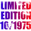 50th Birthday Limited Edition 10/1975