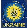 Vibrant Ukrainian Emblem T-Shirt Design