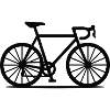 Minimalisme du vélo de route