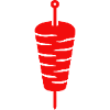 Doner Kebab Skewer Icon
