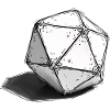 Hand Drawn Cube – Minimal Dice Sketch