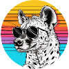 Chill Cheetah with Sunglasses
