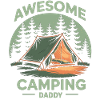Camping Papa Shirt Geschenk
