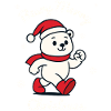 Cute Polar Bear - Christmas Pun