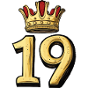 19 Zahl Krone