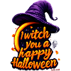 " I Witch you a Happy Halloween "