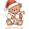 Cozy Teddy Xmas – Mode vacances : Activé
