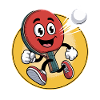 Table Tennis Cartoon Design