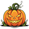 Spooky Halloween Pumpkin