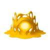 Goldener Kern – Hypersurreal 3D Kunst