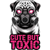 Cute But Toxic Pug Gas Mask