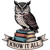 Owl sur Books Know It All