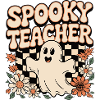 Enseignant effrayant Design d’Halloween
