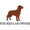 Fox red Labrador Logo