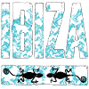 Ibiza Chameleon Art Design