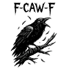 F Caw F Raven Gothic Tee