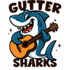 Shark Musician Toad