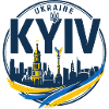 Ukrainian Kyiv Skyline Badge