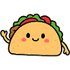 Cute Taco Motif for Clothes