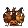 Tonight We Fly Spooky Chicken Halloween