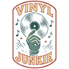 Vinyle Junkie Disque Musique Design Rétro