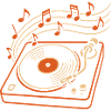 Tourne-disque vinyle pour les mélomanes