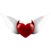Heart Angel Devil