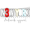 Urban NYC Skyline Abstract Design