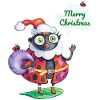 Santa Ladybug Christmas 