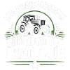 Echte Männer fahren einen Traktor