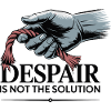 Resilient Hand Holding Frayed Rope