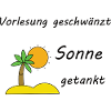 Unispruch "Sonne getankt" Geschenk, Studenten