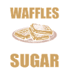Fluffy waffles Belgian waffles Fast food