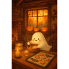 Fantôme Automne Cosy Halloween