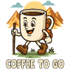 Adventurous Coffee Dream Hiking Design
