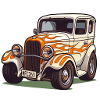 Oldtimer Hot Rod Auto