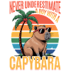 Funny Capybara