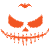 Halloween Boo Mask Design