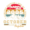 October 2005 Vinatge Retro Birthday Gift