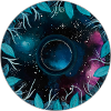 Galactic Leaf Wreath Motif