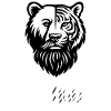 BEARDED Bear & Tiger Beard Pun