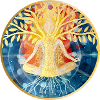Living Tree Meditation Illustration