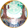 Mystical Nature Connection Illustration