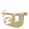 Casual Sloth Saying