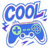 Neon Gaming Controller