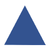 Abstract Blue Triangle Pattern