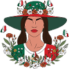Wildflowers Mexican Girl Flowers